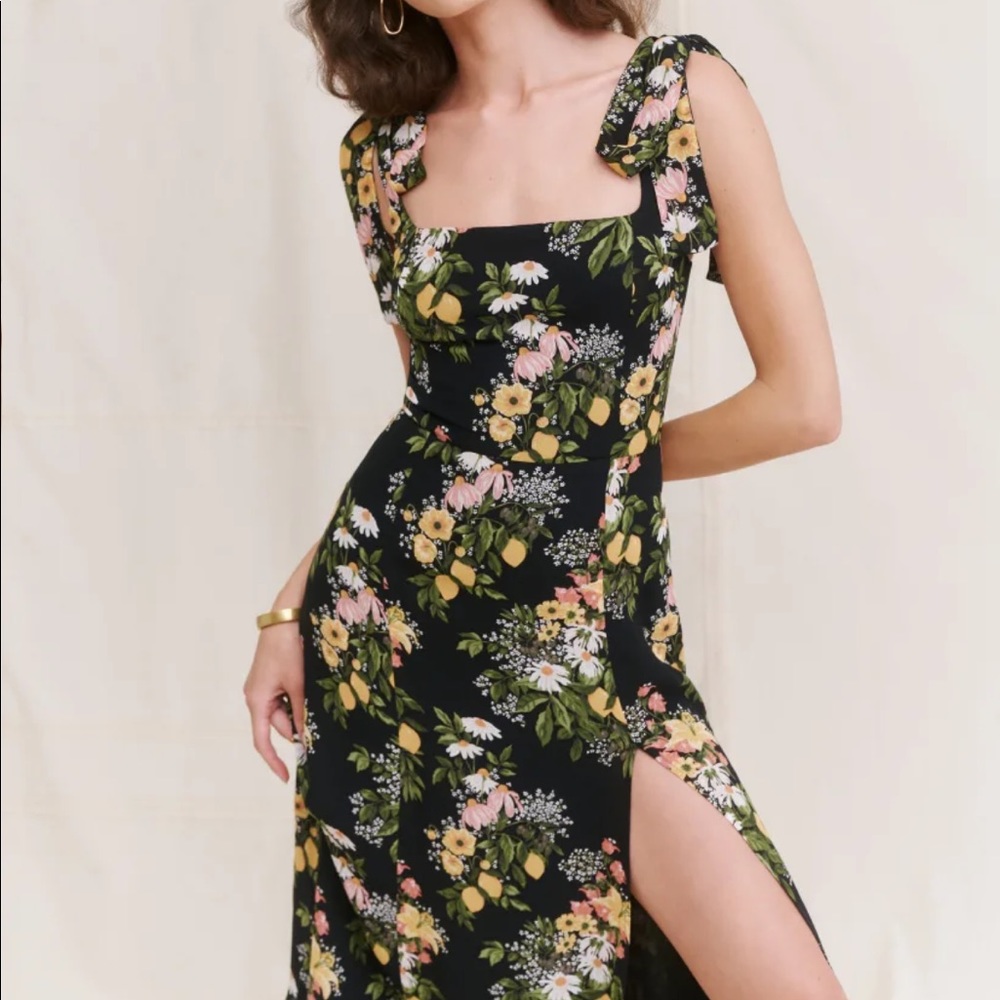 NWOT Reformation Twilight Dress Sicilia - Picture 3 of 8